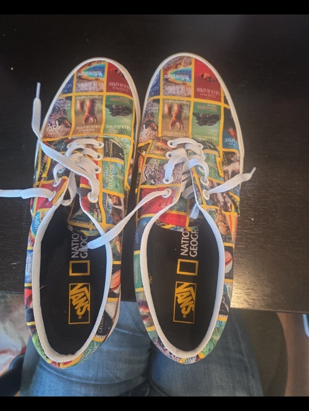National Geographic Multicolor Graphic Canvas Sneakers